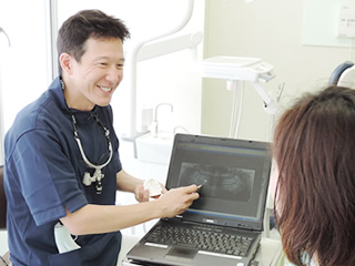 石神井公園駅のスヴァラ歯科の治療の流れ①初診（検査および応急処置）